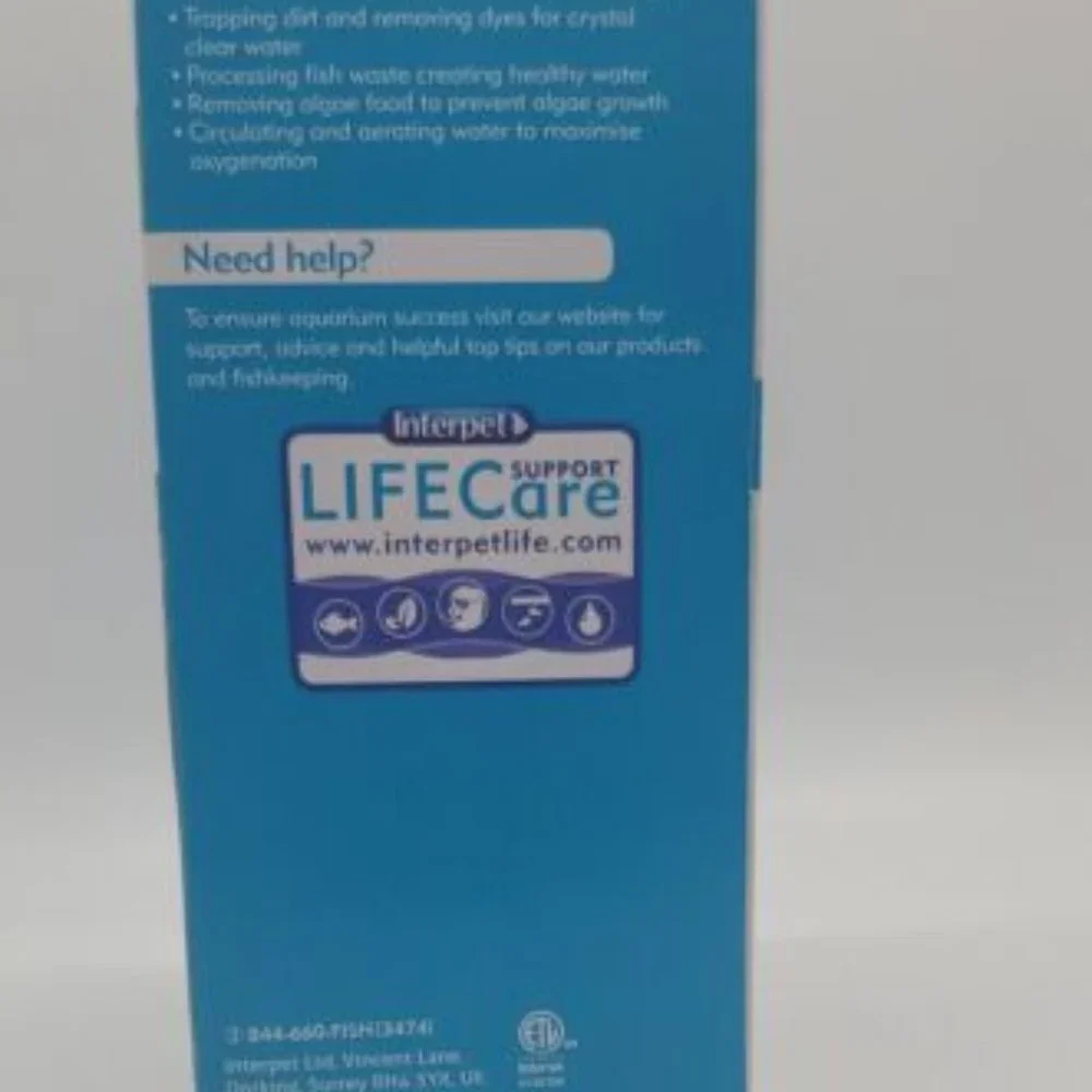 Interpet Life Flow Internal Power Filter for 3-10 Gallon Aquariums